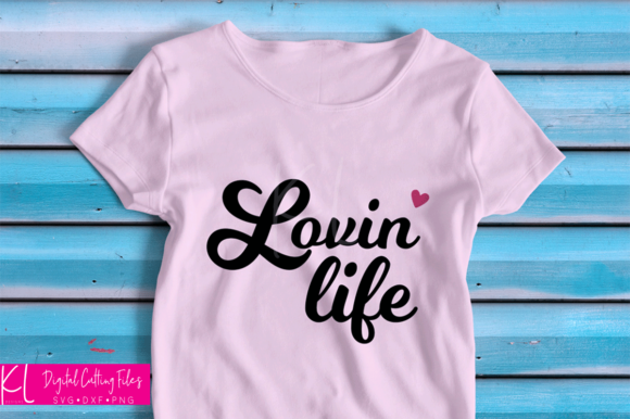 Lovin Life Graphics for Crafts Branding