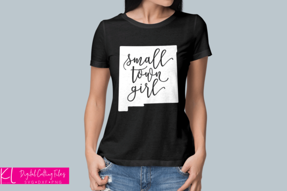New Mexico Small Town Girl Graphics & Crafts