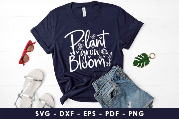 Plant Grow Bloom- Spring: Graphics for Crafts