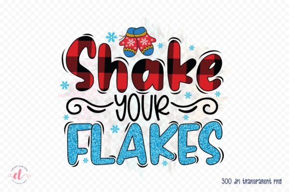 Shake Your Flakes PNG – Winter PNG